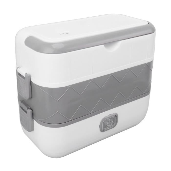 Boîte à Lunch Chauffante Buddew 80W – 3-en-1 (12V/24V/110-230V) – Portable