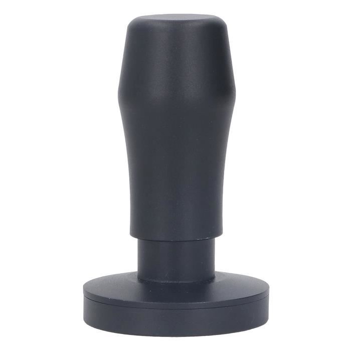 Tamper Café Acier Inoxydable 58mm – Base Plate & Poignée Ergonomique | Pression Parfaite Pour Espresso Maison Ou Bureau !