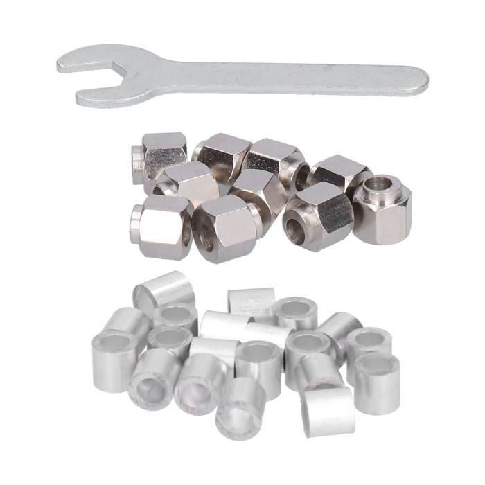 HZLXF1 Naturel Sky Blue Stone Chine Larimar Rond Ensemble D'entretoise