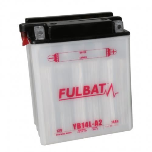 166 89 x Hauteur Batterie FULBAT YB14L-B2 12V 14Ah 190A Longueur mm 134 x Largeur