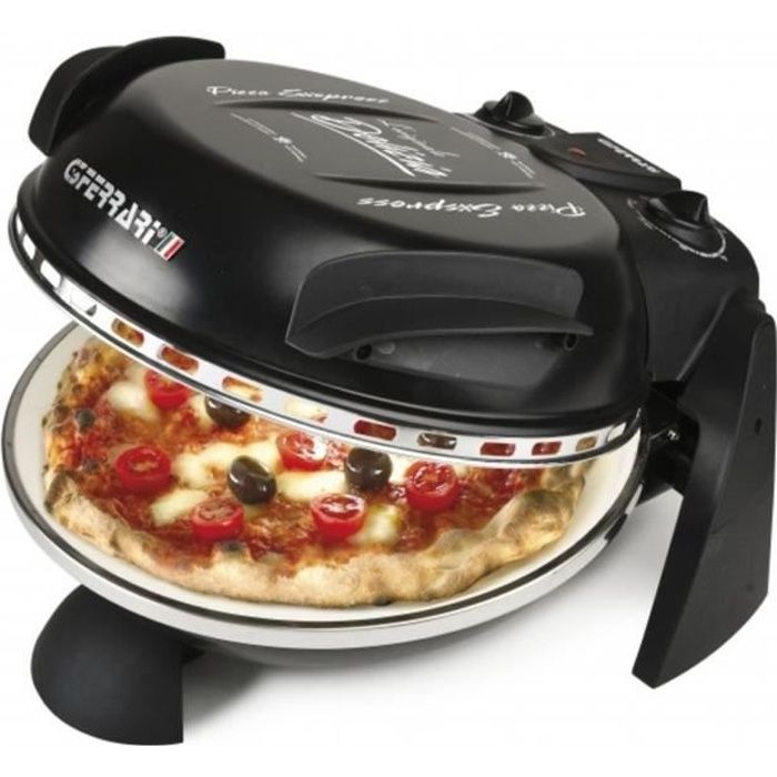 Four à Pizza G3Ferrari Delizia - 1200W - Acier inoxydable - Noir - Classe énergétique A