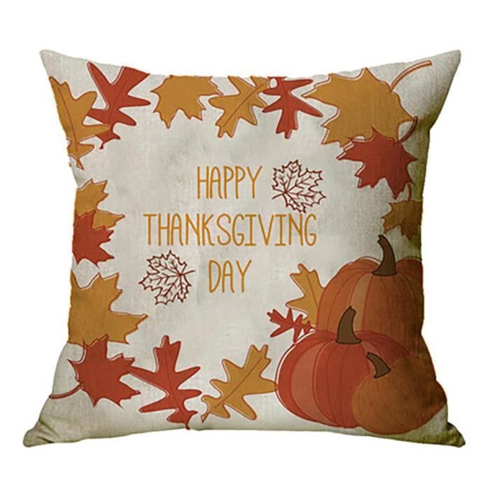 Oreiller de corps Formelle réglage Thanksgiving table de lieu