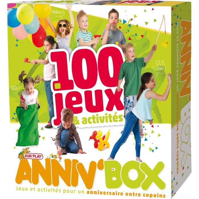 Kim Play Anniv Box 100 Jeux Et Activites Cdiscount Jeux Jouets