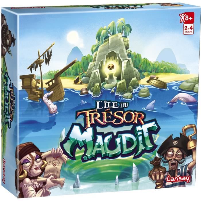 Jeu de société L'Ile du Trésor Maudit