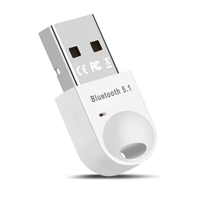 WE Clé Bluetooth USB, Adaptateur Dongle Bluetooth 4.0 pour Casque