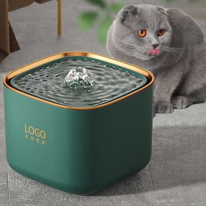 Comparer les prix de NID A FRITURE Distributeur d'eau silencieux électrique pour animaux de compagnie filtre de fontaine à eau pour chat pompe USB de