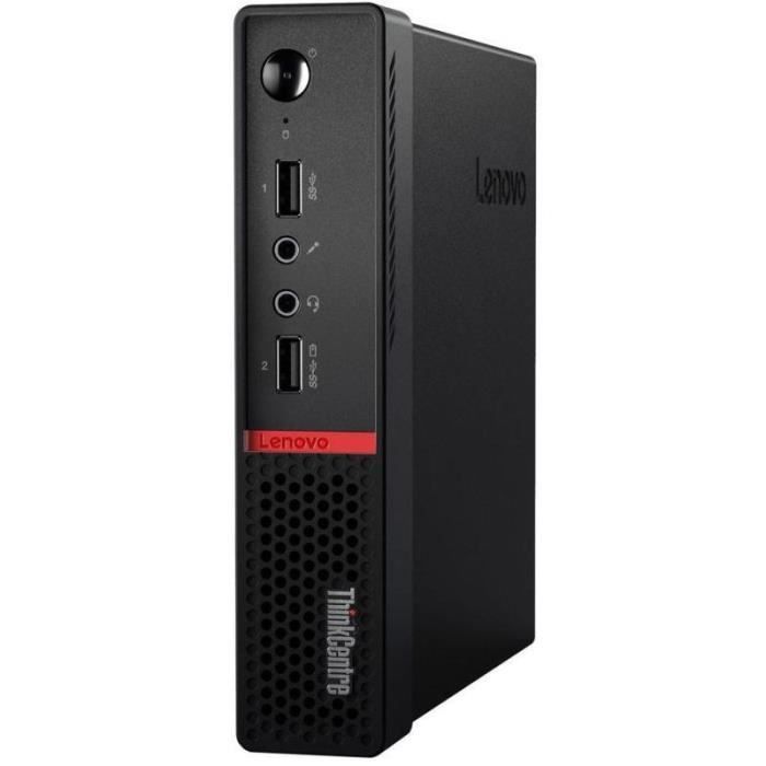 Lenovo ThinkCentre M715Q Tiny PRO A6 3 GHz - SSD 256 Go RAM 8 Go Reconditionné - Lenovo reconditionné disponible sur Cdiscount Seconde Vie