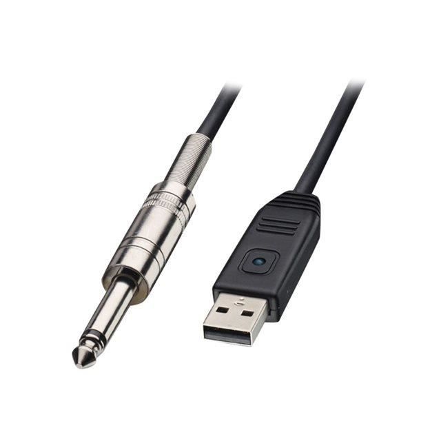 Lindy 6104 Câble audio USB vers Jack 6,3mm Cdiscount Informatique