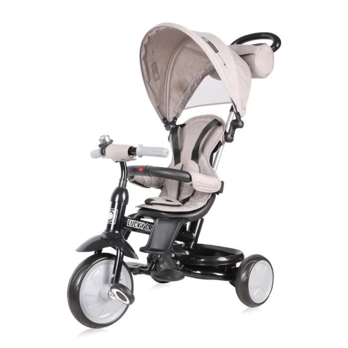 Tricycle évolutif pour bébé / enfant Lucky gris