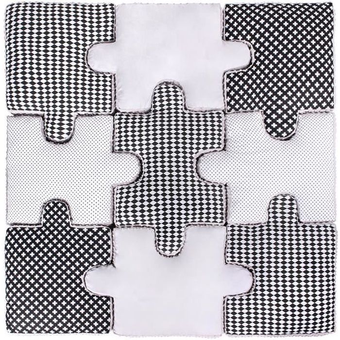 Lulando Minky Tapis De Jeux Oreillers Puzzle 9 Pieces Ensemble Differents Motifs Ultra Doux Coton 100 Pour Enfants Bebes Cdiscount Jeux Jouets