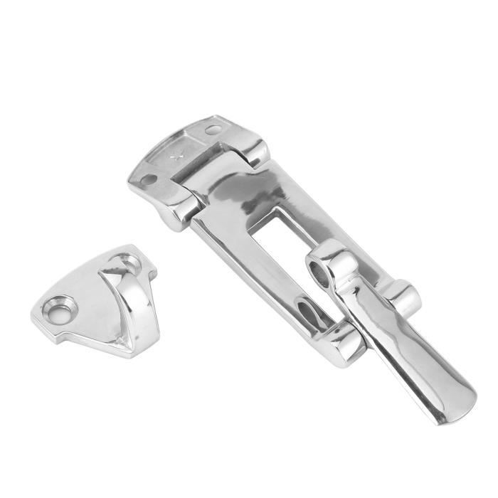 Loquet à Came Pour Bateau En Acier Inoxydable 316 - Trappe De Casier Marin - 7x8cm - Argent