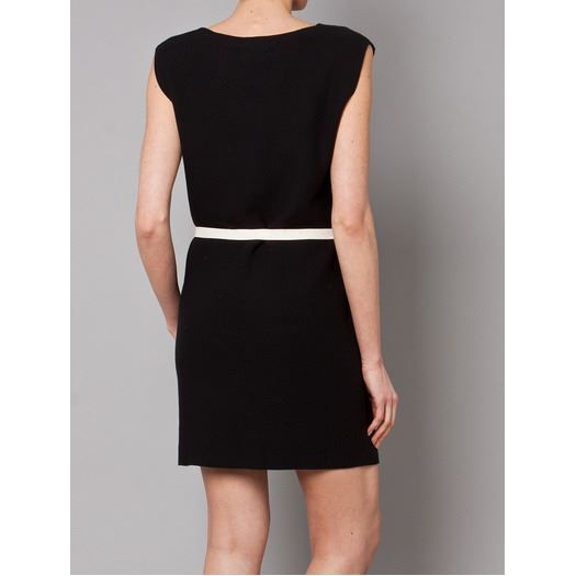 robe noire 3 trous