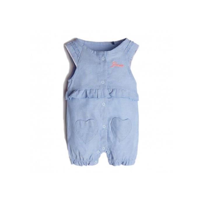 Guess Salopette Bebe Fille S92g18 Bleu Taille 0 3 Mois Bleu Cdiscount Pret A Porter Guess Salopette Bebe Fille S92g18 Bleu Taille 0 3 Mois Bleu Cdiscount Pret A Porter