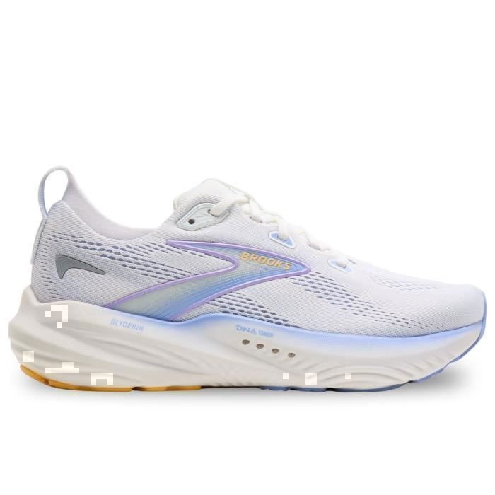 Brooks Brooks Glycerin 22 Chaussure de Course pour Femme Blanc 1204341B137