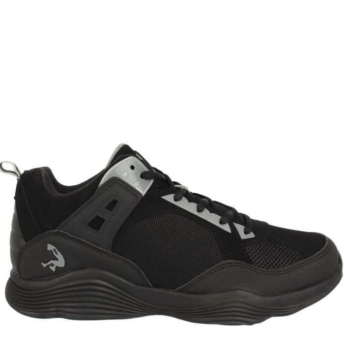 Chaussures De Basket Montantes Homme – Mesh, Antidérapantes, Amorti Creux, Bout Rond, Look Sport