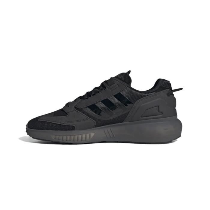 Basket adidas Originals ZX 5K Boost - Noir, Gris - Tige en