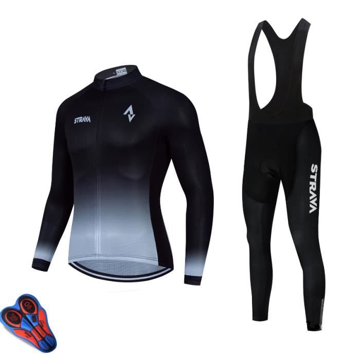 2022 Maillot de Cyclisme Homme VTT Manches Longues et Pantalons Tenue