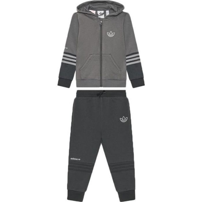 Adidas hotsell ensemble gris