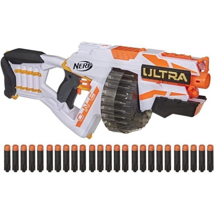 Jouet - NERF - Nerf Ultra One - Chargeur rotatif 25 fl?�chettes - Blanc - Cdiscount Jeux - Jouets