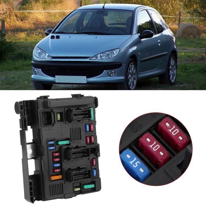 Boîte à Fusibles Compatible Citroën C2 C3 C5, Peugeot 1007 307 - Référence 9650618280