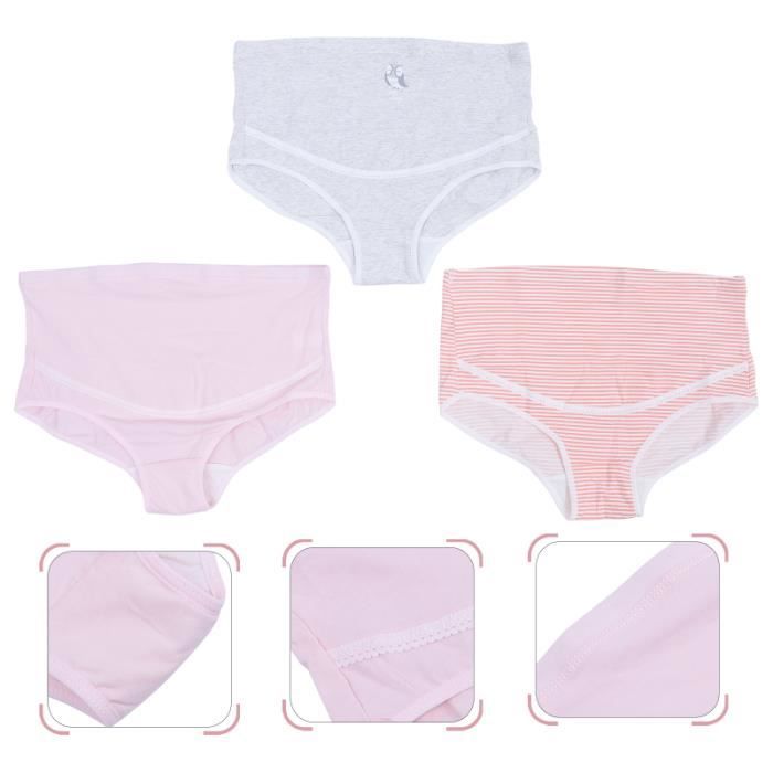 Culottes Maternité ACWOO - 4 Pack En Coton, Confortables Pour Grossesse Et Post-accouchement