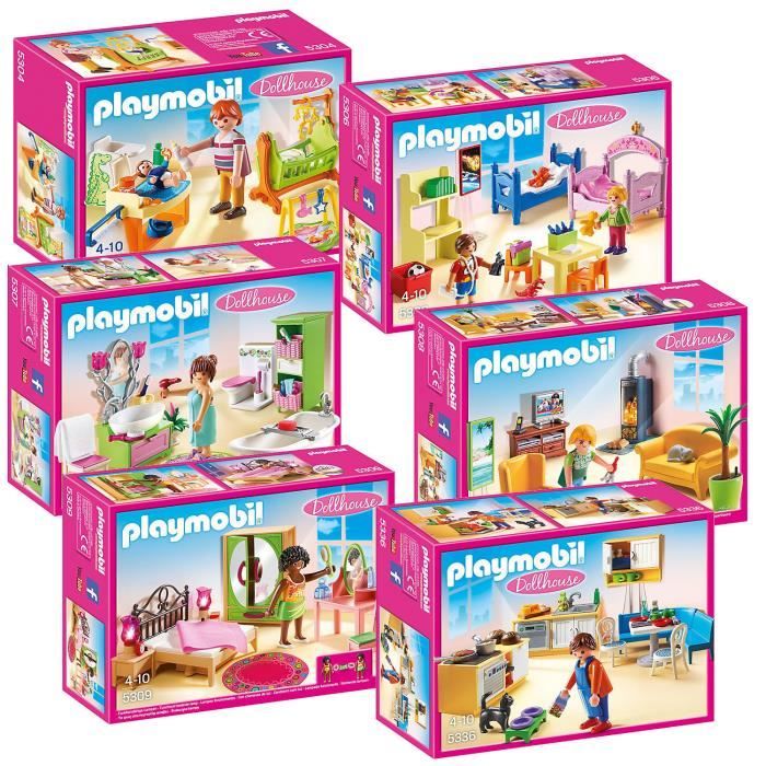 5309 Chambre d'adulte avec coiffeuse - Playmobil - Playmobil - Achat & prix