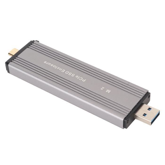 Boîtier Externe SSD NVMe M.2 USB4 40 Gbit/s - Aluminium - Installation Sans Outil - ICY Box IB-1920M-C42