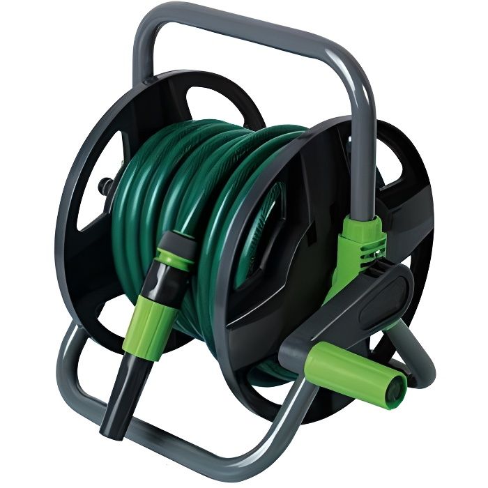 Enrouleur de tuyau manuel portable 15m PRADB.1104 RIBITECH - vue 2