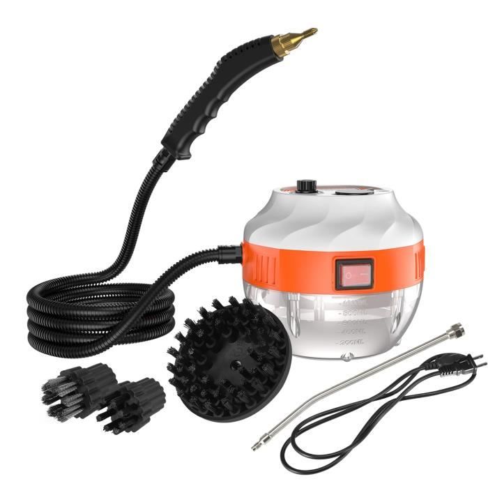 Nettoyeur Vapeur Manuel 2500W - Réservoir 1600ml, 3 Niveaux De Vapeur - Pour Cuisine, Salle De Bain, Carrelage