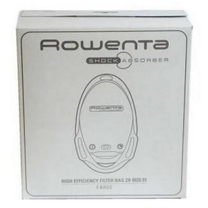 Sacs Aspirateur Rowenta ZR002601 – Boîte de 5 Sacs Microfibres Shock Absorber - vue 2