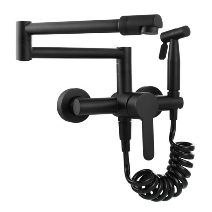 Robinet Mural De Cuisine Kohler K-35745-BV – Bronze Brossé Vibrant – Style Contemporain – Neuf (boîte Endommagée)