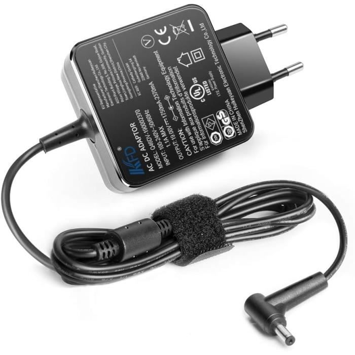 45W Caricatore Alimentatore Notebook per ASUS Vivobook E402 E402M E402MA E402N E402NA E402S E402SA E403 E403N E403NA E403S E403SA E502 E502M E502MA E201 E201N E201NA E203 E203M E203MA