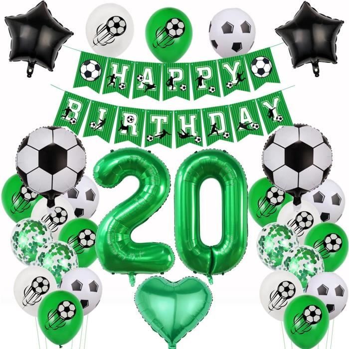 16. Décorations De Football 16 Ans Anniversaire Football Garcon 16 Ans