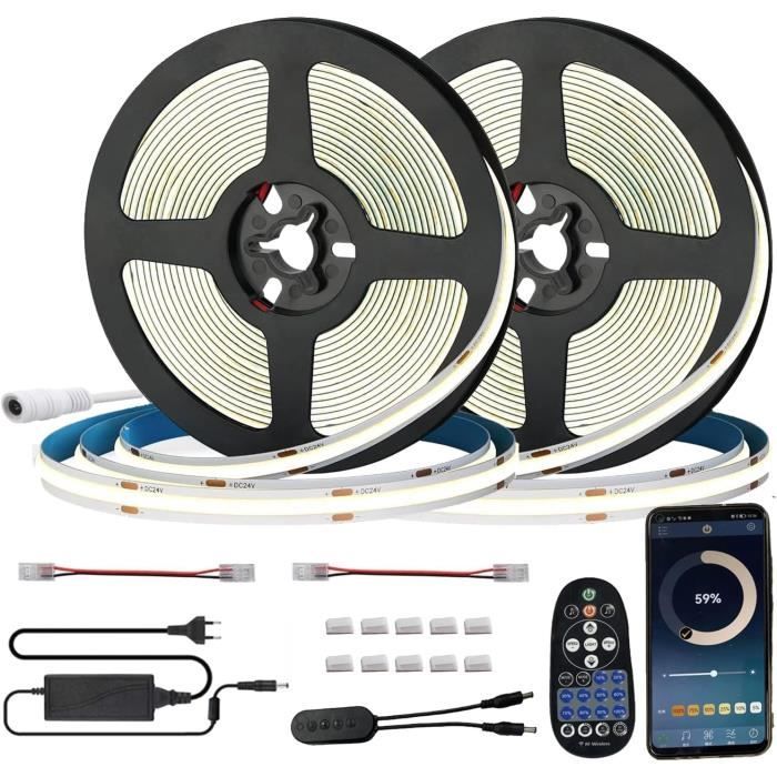 Bande Lumineuse LED Telefunken 88cm 10W - Blanc Neutre 4000K - Cuisine Avec Interrupteur - 1100lm