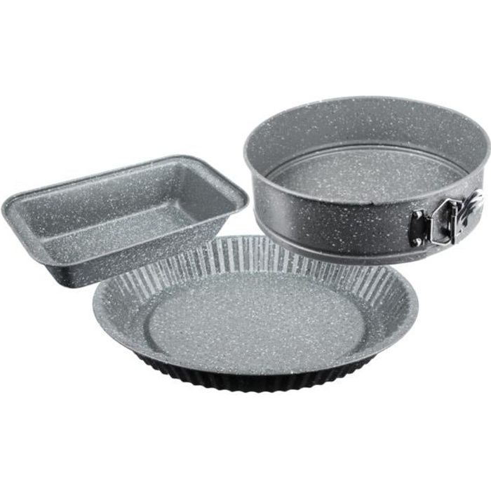Pack X3 Moules A Gateaux Sans Pfoa Moule A Cake 25x13cm Moule A Tarte O28cm Moule A Charniere Fond Amovible O24cm Cdiscount Maison Pack X3 Moules A Gateaux Sans Pfoa Moule A Cake 25x13cm Moule A Tarte O28cm Moule A Charniere Fond Amovible O24cm Cdiscount Maison