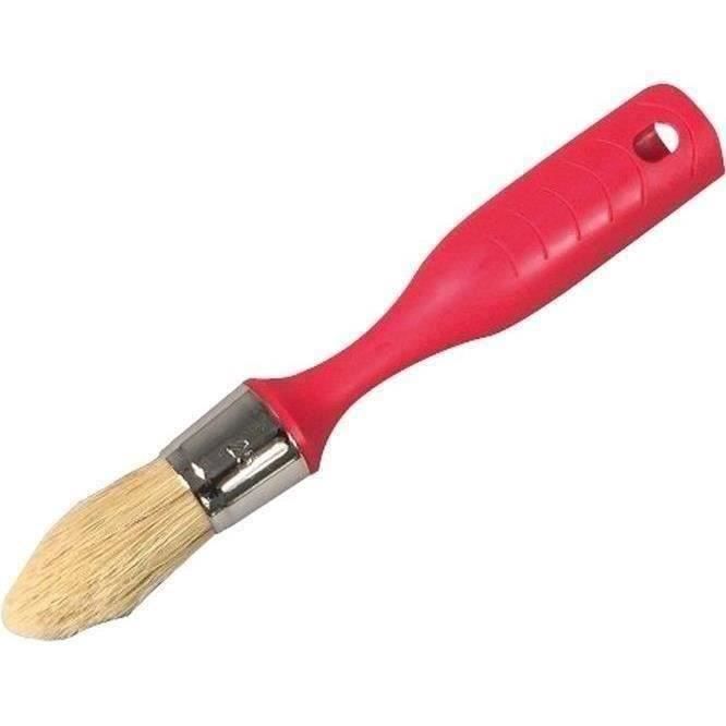 Pinceau à rechampir - SAVY - Soies naturelles - Manche polypropylène - Virole inoxydable