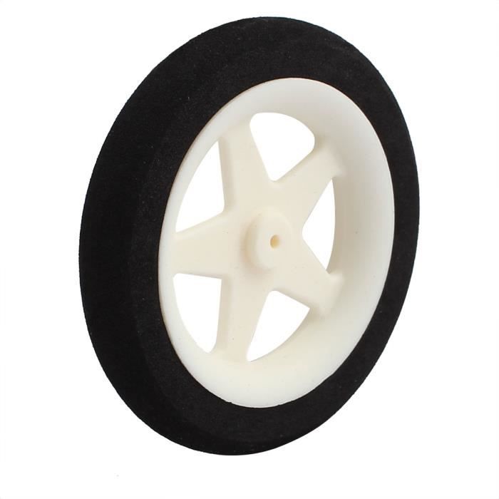 sourcing map RC Avion Roues 6Pcs RC Avion Éponge Roues 2 Pouces x 0,1 Pouces
