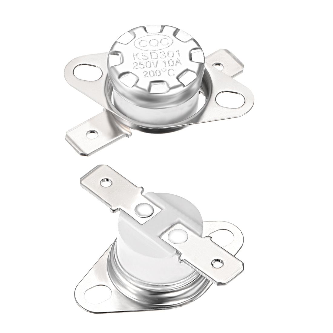 Interrupteur Thermostat KSD301 80°C NC - Lot De 2 Pièces - Contrôle Température Fiable