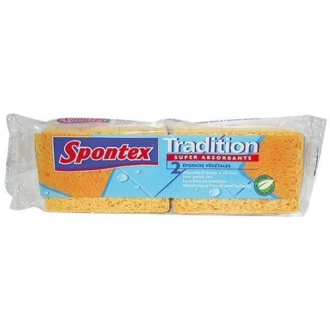 Eponge Tradition n°4 super absorbante - lot de 2