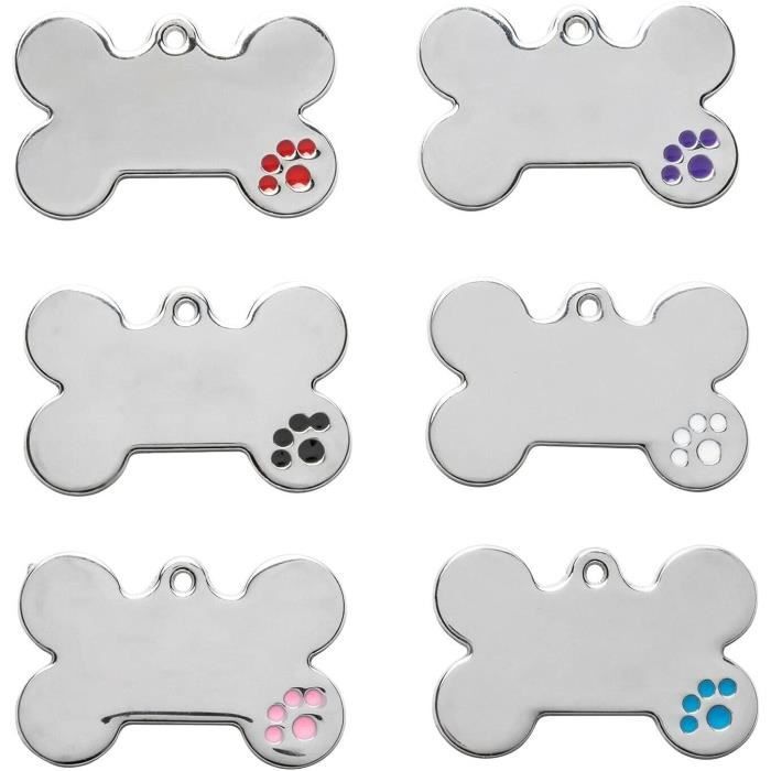 Lot De 20 Pendentifs Vierges En Acier Inoxydable Pour Chien Etiquettes Vierges Etiquettes Vierges Porte Cles Etiquettes Rondes Kit De Bricolage 92306440