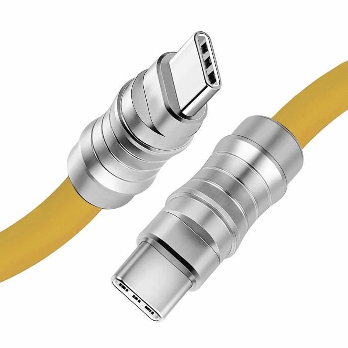 WLGQ USB-C Spulenkabel Für Gaming-Tastatur - 1,8m Geflochten, Weiß