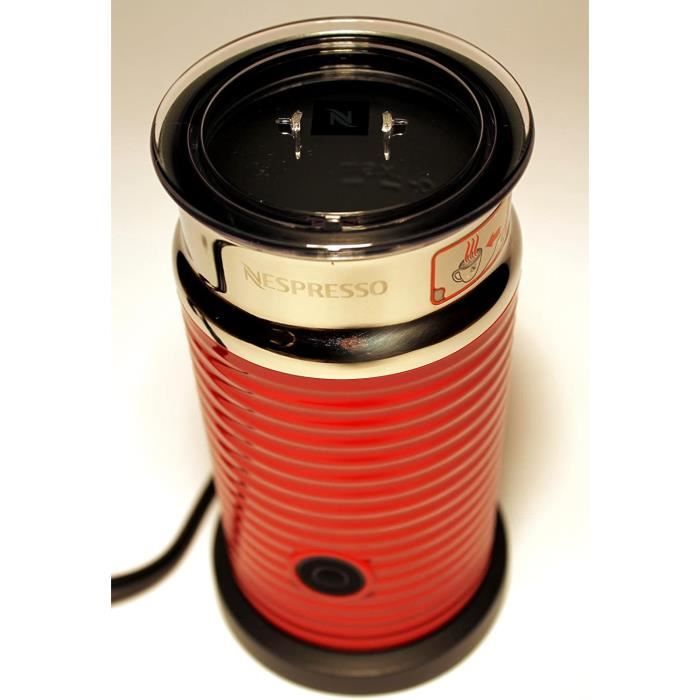 Nespresso Aeroccino 3 Mousseur à Lait Rouge215 Cdiscount Electroménager