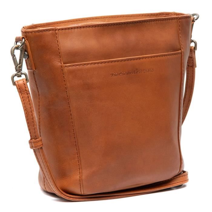 Sac à bandoulière - THE CHESTERFIELD BRAND - Fintona - Cuir - 18 cm - Cognac - Femme