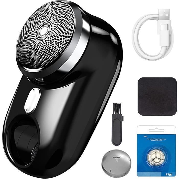Rasoirs De Voyage Pour Hommes | Mini Rasoir électrique Rechargeable Avec Affichage Du Niveau De