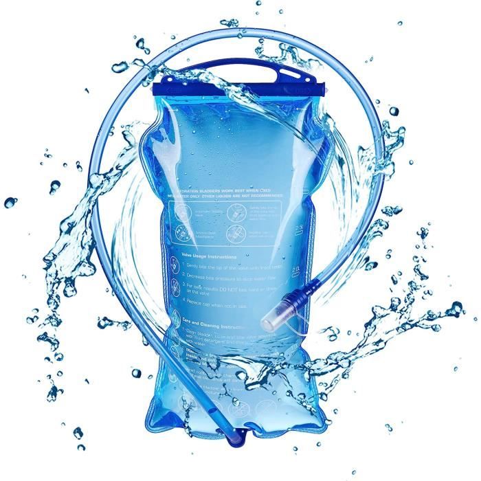 SAC D'HYDRATATION,1.5L Water Bag1--sac à dos J12 pour hydratation de la