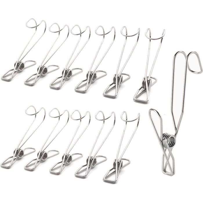 Pinces à Câble 1/4 Pouce – Lot De 25 En Acier Inoxydable – Pour Tuyaux Et Câbles