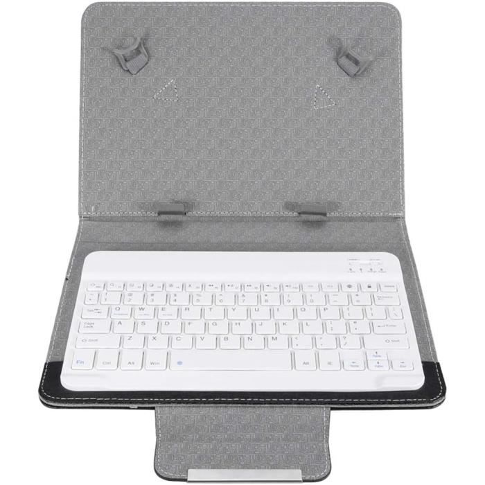 Housse Clavier Universelle Pour Tablette Android 9.7-10.1" - Cuir Synthétique - Étui Avec Support Intégré