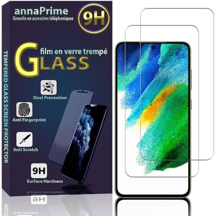 Anti-Rayures Sans Bulles 3 Packs Film de Protection D'écran en Verre Trempé pour Galaxy S21 FE Ne Pour au Galaxy S21 Dureté 9H doeboe Pour Samsung Galaxy S21 FE 5G 2021, HD Clear Transparent 