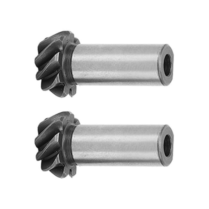 Kit De Conversion De Pignon Droit à Grande Vitesse En Acier Noir Pour