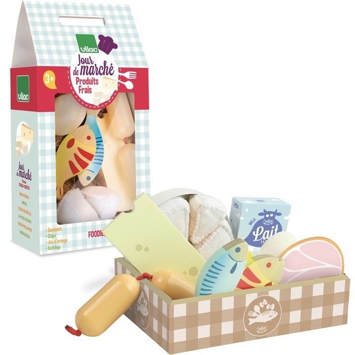Set de produits frais